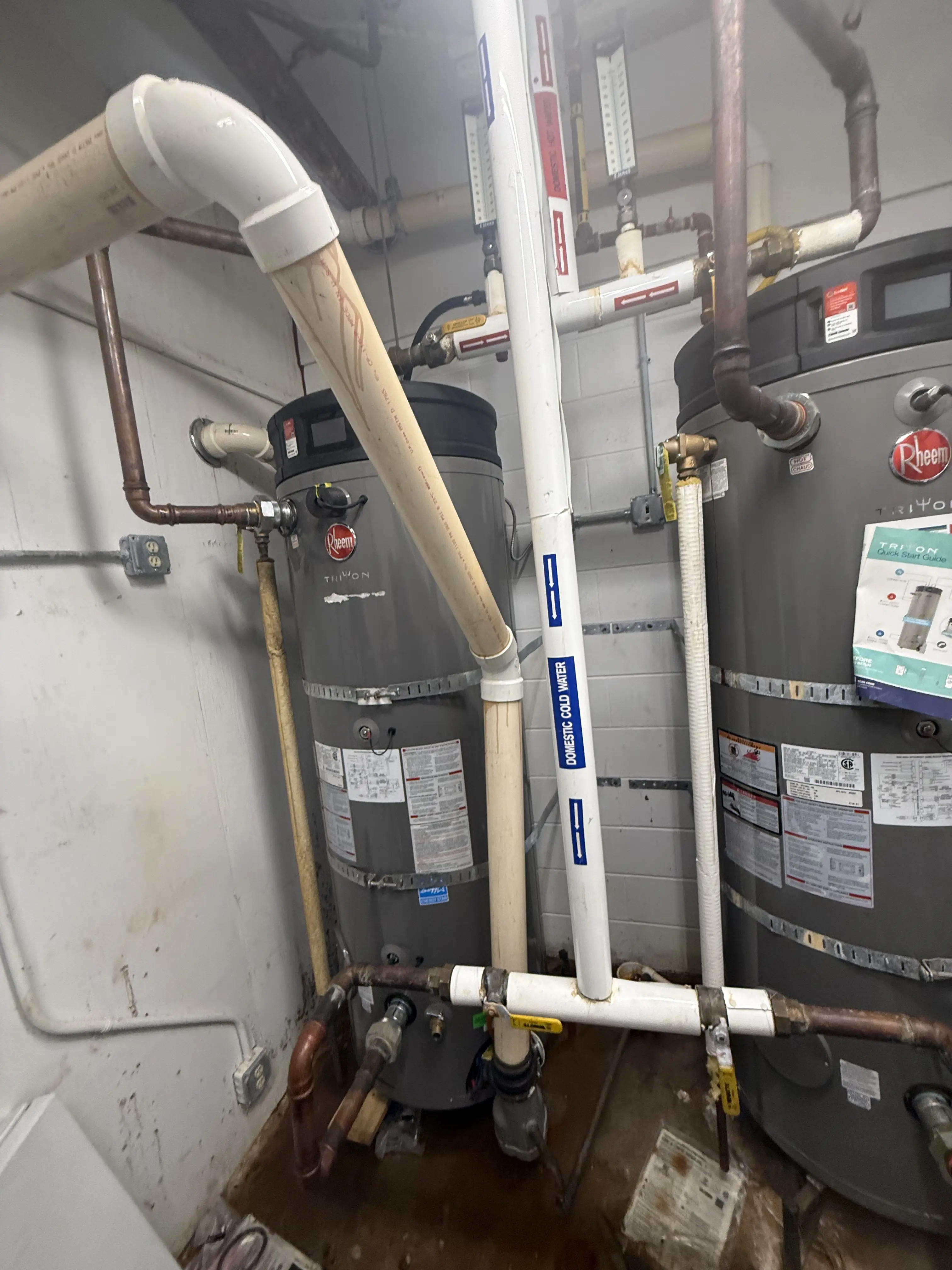 Water heater installations by Prestige Plumbing
